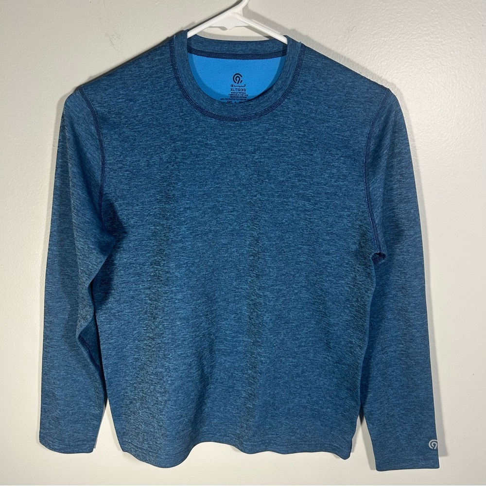 Champion C9 Girl’s XL Blue Polyester Sweatshirt Pullover Long Sleeve Activewear